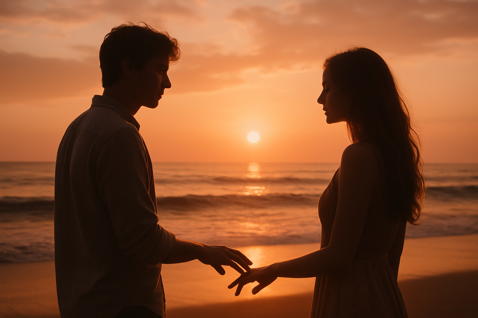 Pareja reconectando su amor y recuperando su relación